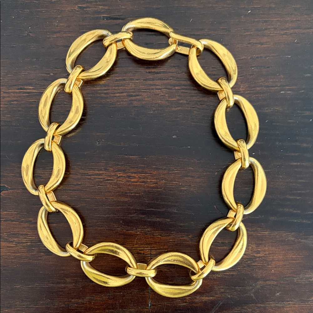 Chanel Vintage  Gold Link Choker